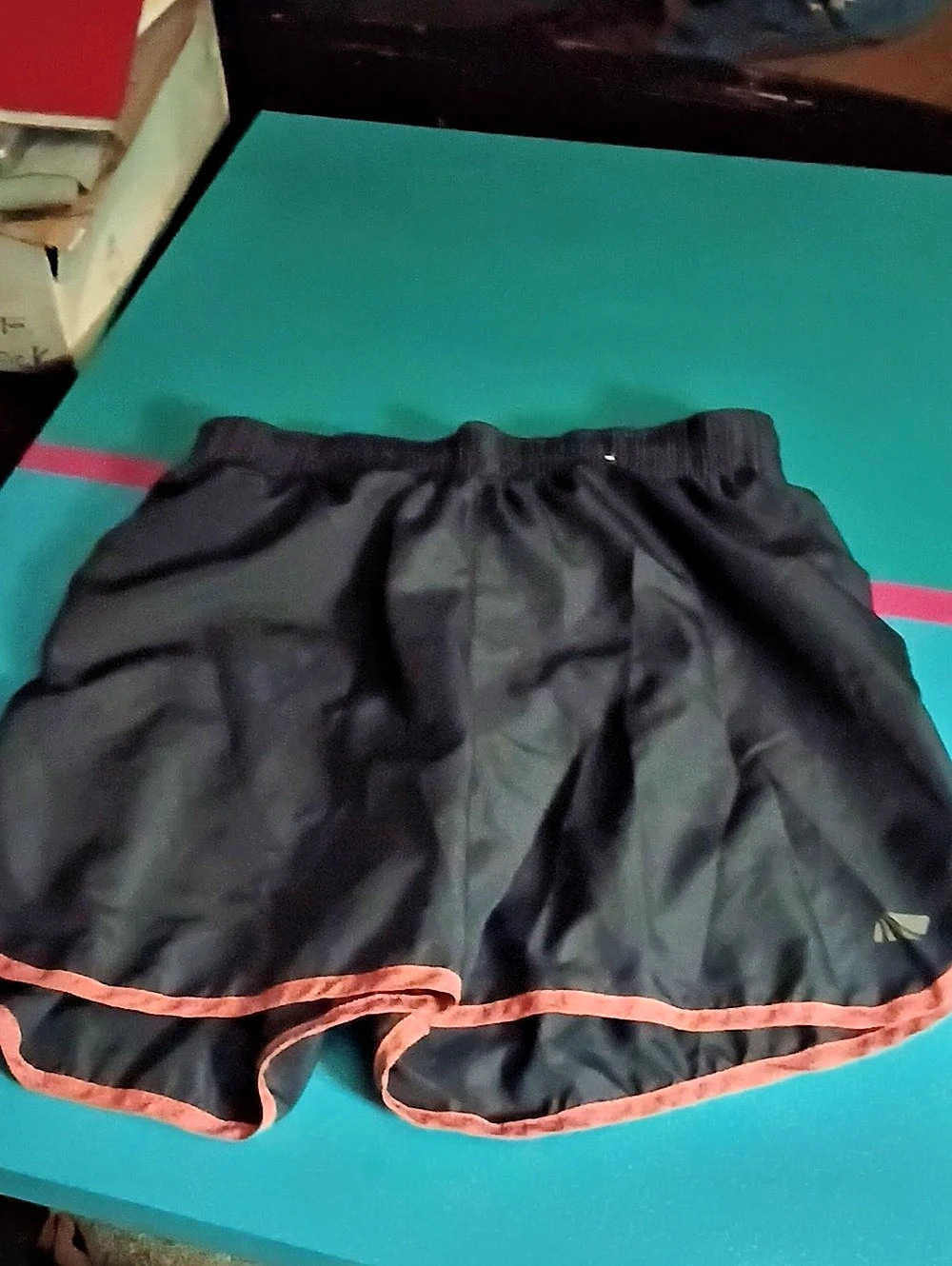 Marmot Athletic Shorts in Black & Pink